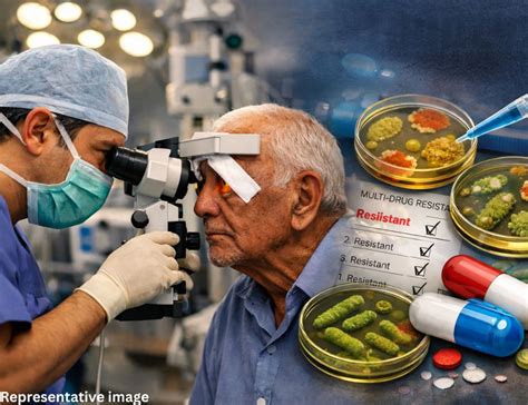 Antibiotic resistance after cataract surgery