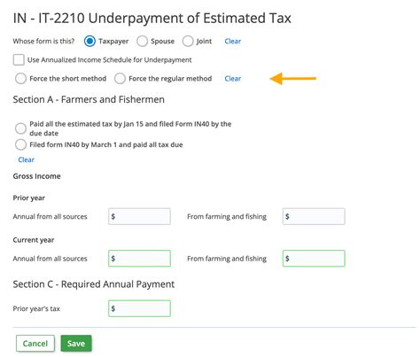 Indiana Income Tax Return Instructions for eFile.com