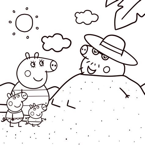 12 Peppa Pig Coloring Pages - TheToyZone