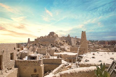Premium Photo | Beautiful view of the old town of siwa oasis in siwa egypt