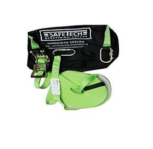 SAFETECH Temporary Horizontal Webbing Anchorage Line 20m with Ratchet ...