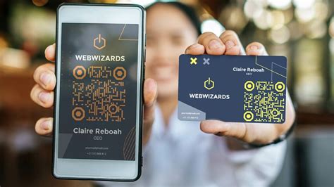 How to Make QR Code Business Card 的图像结果