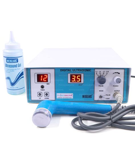 MEDGEARS Super Deluxe Ultrasonic Therapy Machine UST Physiotherapy ...