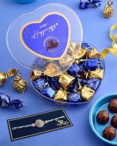 Hyperfoods® Rakhi With Chocolates Rakhi For Brother Chocolates Gift ...