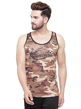 Buy Invincible Men’s Army Camo Workout Striner Vest at Amazon.in