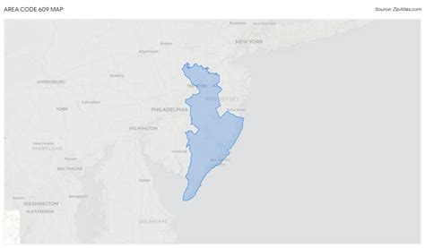 Image result for 609 Area Code