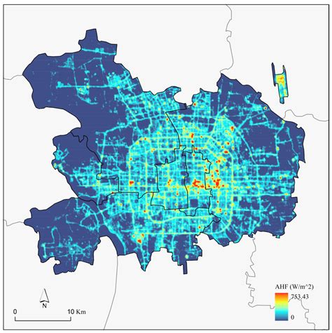 Spatially Explicit Modeling of Anthropogenic Heat Intensity in Beijing ...