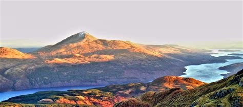 Ben Lomond tourist and Ptarmigan hiking routes | Steven Fallon Mountain ...