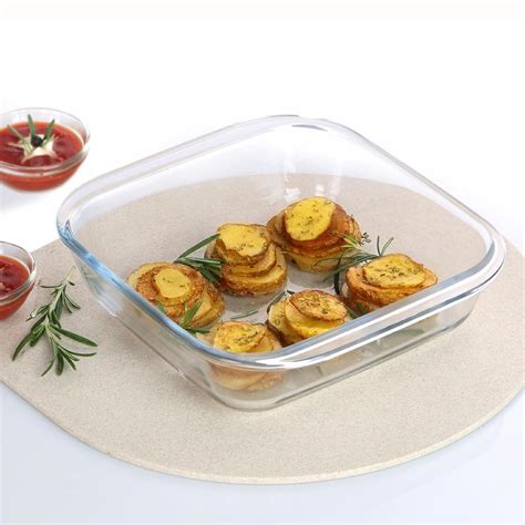 Buy CELLO Laura Square Baking Dish | Oven Safe | Pack of 1 | 1100ml ...