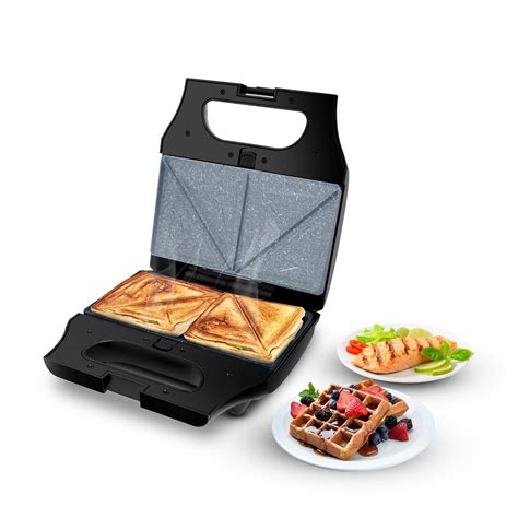 Buy wipro Elato Bs302 800 Watt 3-In-1 Detachable Sandwich Maker ...