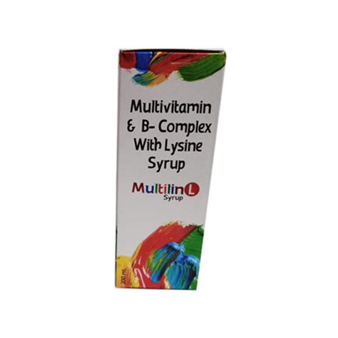 Multivitamin + B-Complex+ Lysine Syrup Santo healthcare