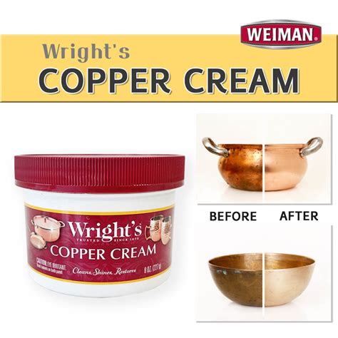 Wright's Copper Cream / Copper Cleaner 227g (8oz) | Shopee Philippines