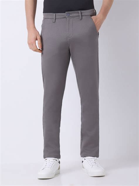 Knit Chinos Trouser Gray – Wert Fashion