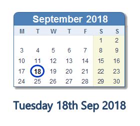 18 September 2018 Date in History: News, Social Media & Day Info