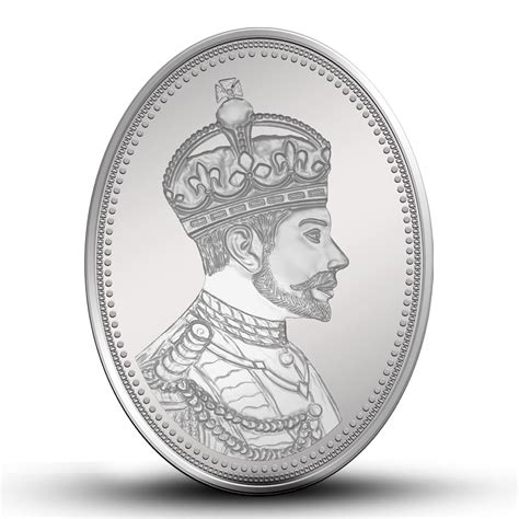 MMTC-PAMP 999.9 King 50 gm Silver Coin : Amazon.in: Jewellery
