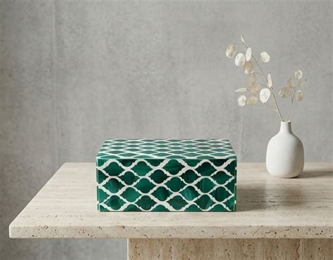 Emerald Storage Box | Home Theori | Storage box | Accent piece