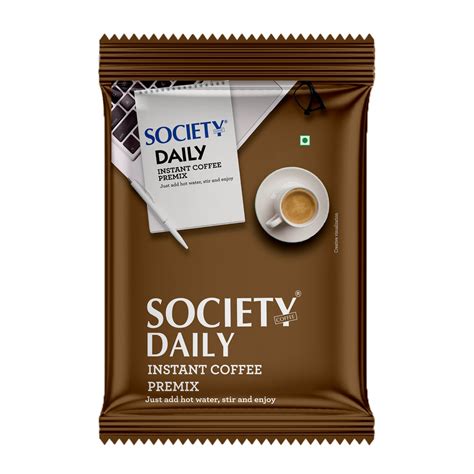 Daily Coffee Premix Online – Instant Coffee Pouch | Society Tea