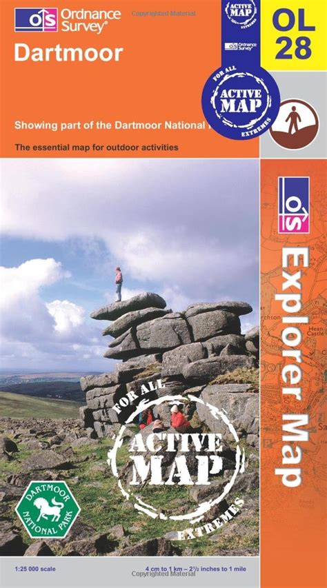 Buy Dartmoor: Sheet OL28 (OS Explorer Map Active) Book Online at Low ...