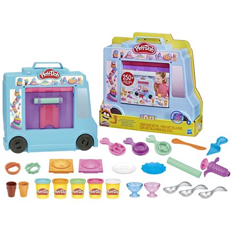 Play-Doh Ice Cream Truck Playset with 20 Tools & 5 Philippines | Ubuy