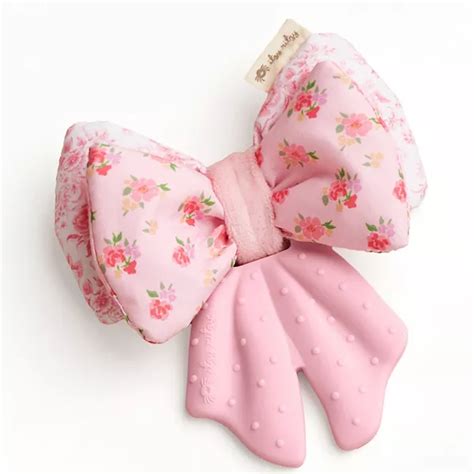 Itzy Ritzy Teensy Crinkle™ Bow Sensory-Friendly Teething Accessory