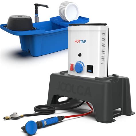 Joolca HOTTAP V2 Portable Hot Water Heater - Outdoor Propane Gas Water ...