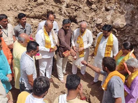 Annakshetra in Pavagadh - Closing Ceremony of Dormitory Hall