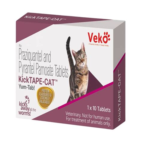 Sky Ec Veko Kick Tape Cat Tablet (10 | Cat Medicine India