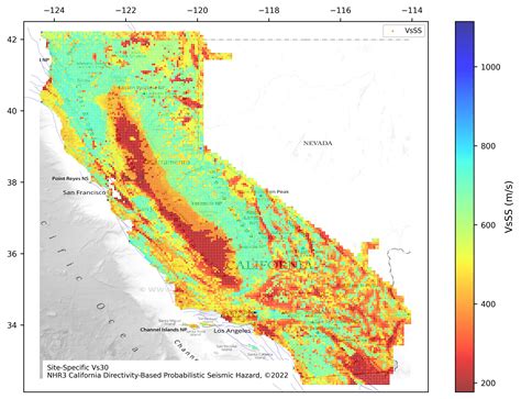 California Seismic Hazard Map Maps And Geo Visualizations | Scott