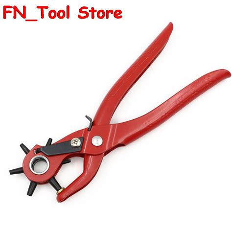 High quality 9 inch Round mouth Belt punch belt perforation tool hand ...