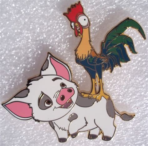 20655 - Pua & Hei Hei - Moana - Walt Disney Imagineering Disney Pin