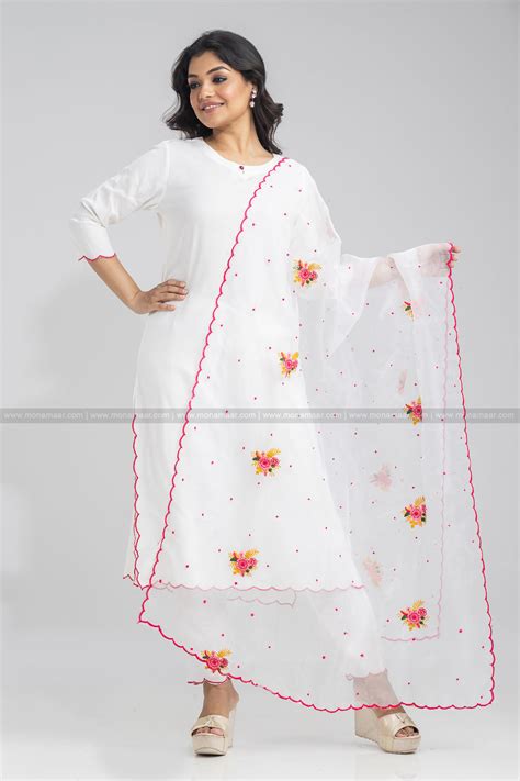 White Kurta Set – Monamaar