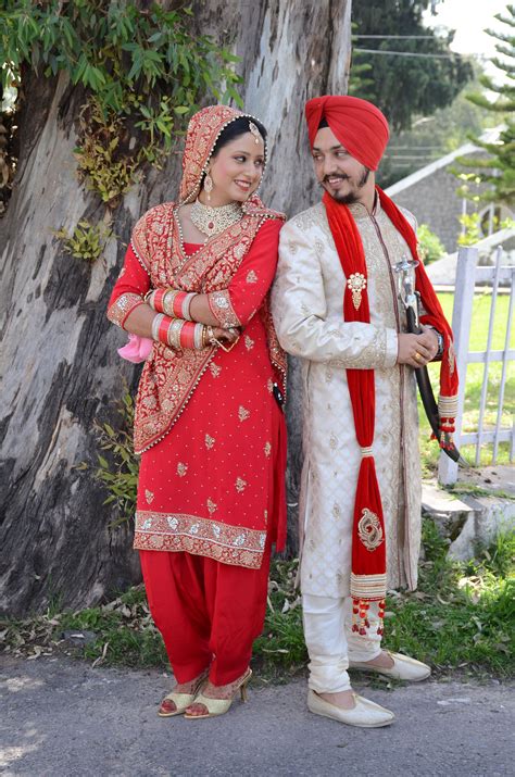 wedding punjabi patiala suit singh sardar punjaban indian sherwani sikh ...