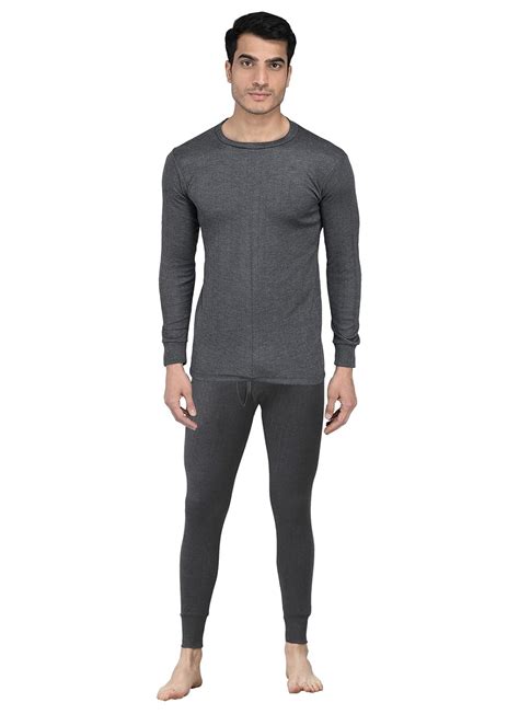 Buy AMUL BODYWARMER Men's Round Neck Full Sleeves Charcoal Upper and ...