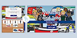 Vehicles Interactive Labelling Activity
