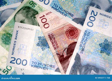 Norwegian currency stock image. Image of note, norway - 1093377