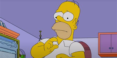 Homer Simpson Sad Homer Simpson's Perpetually Goofy Eating Has A