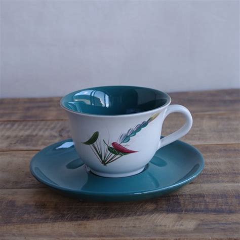 デンビー ティーカップ ソーサー グリーンウィート DENBY Green Wheat 麦 手描き 食器 #231126-4 おしゃれ 陶器 ...