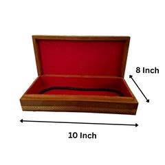 Wooden Painted Jewellery Box 4x8 Inch - Oxyroots Handicraft