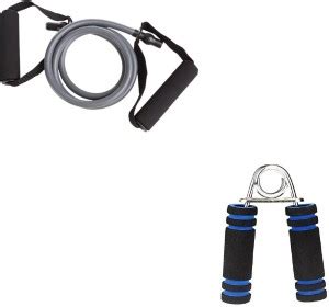 Dr Pacvu Pack of 2 Combo | 1Pcs Hand Gripper and Single Band Toning ...