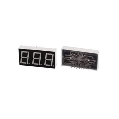 0.56 inch Red 3 Digit 7 Segment LED Display CC 12pin | Robodo