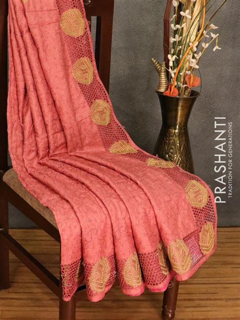 Cut work sarees by Prashanti Sarees