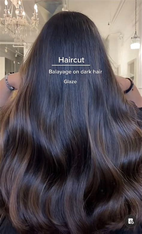 dark brown hair vs black hair