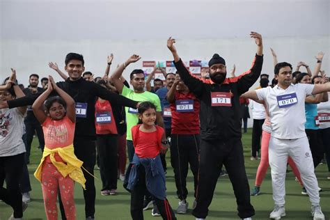 Visuals from "Run for Fun" marathon - Jio Institute