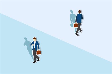 2 People Walking Away From Each Other