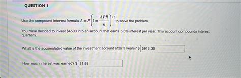 Image result for Compound Interest Example Question