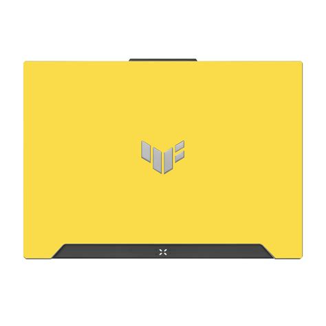 Textured Yellow Asus TUF F15 FX507 & A15 FA507 Laptop Skin