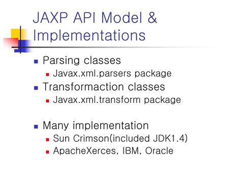 Java API for XML Processing 的图像结果
