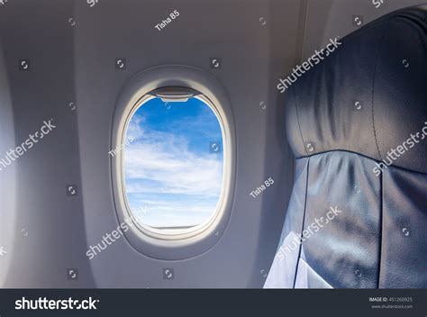 Airplane Window From Inside