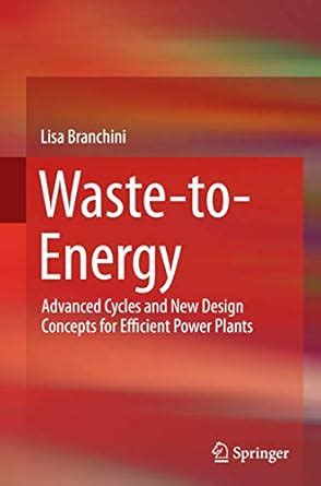 Waste-to-Energy: Advanced Cycles and New Design Concepts for Efficient ...