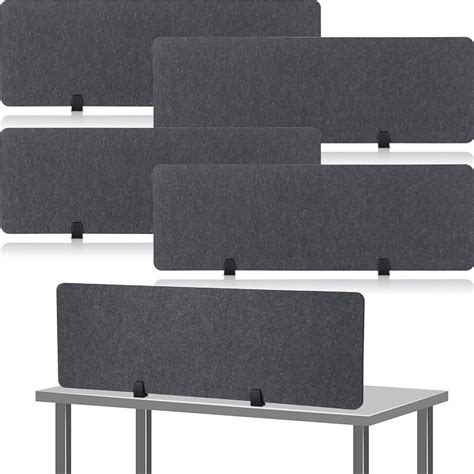 Yaomiao 4 Pack Acoustic Desk Divider Soundproof Desk India | Ubuy